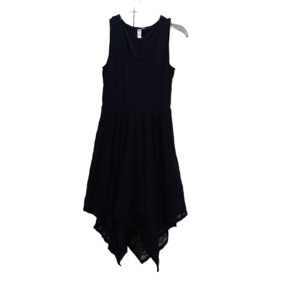 Alya Whimsgoth Grunge Blue Lace Balletcore Dark Academia Dress Size L